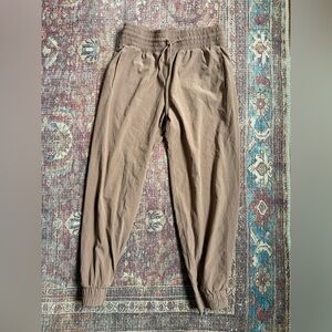 YPB your personal best Abercrombie activewear joggers Size Medium Brown Tan